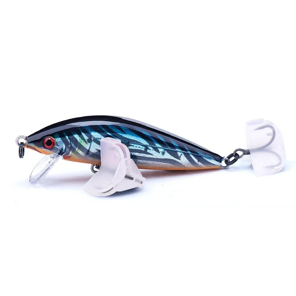 Sinking plug 7 cm and 10 grams, max 1.5 m deep - good for smaller predatory fish!