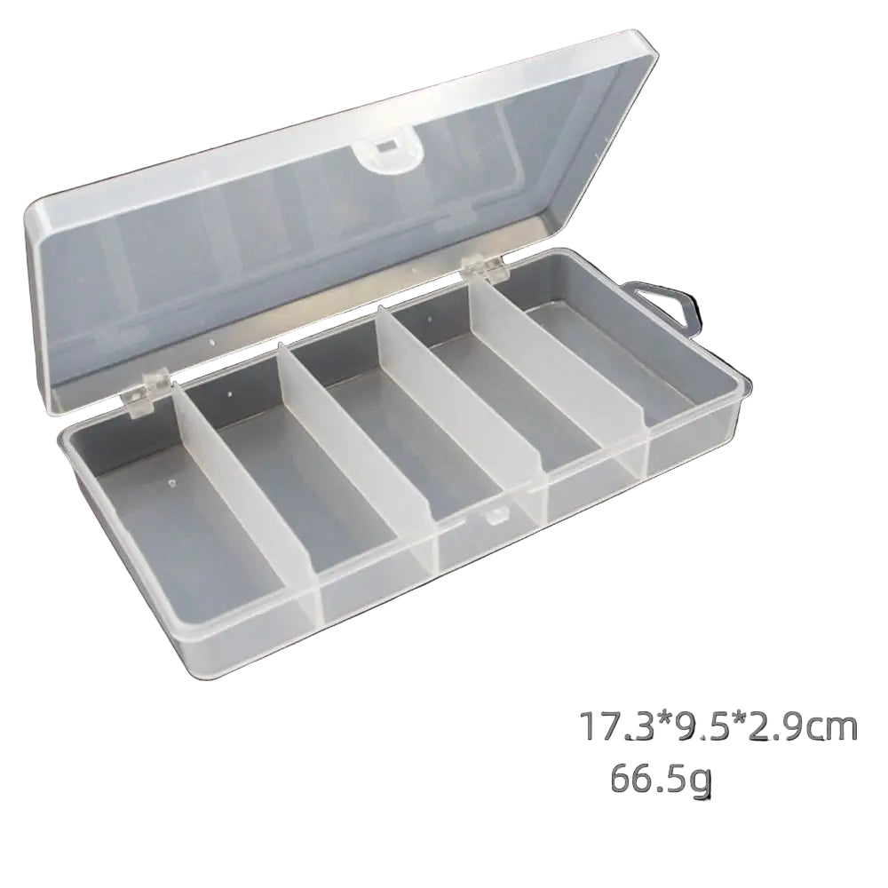 Kleine plastic opberg doosjes, verschillende maten!