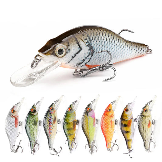 Grote dieplopende plug, verschillende maten!