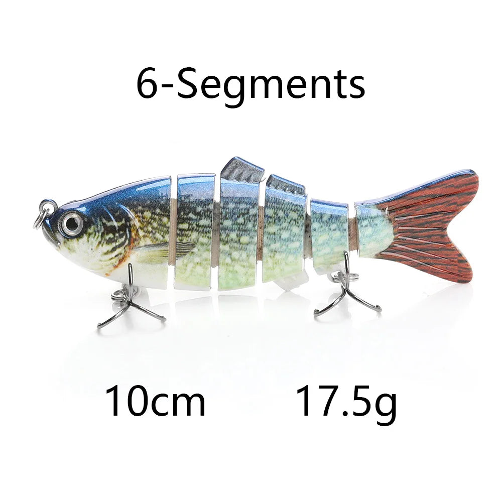 Hoge swimbait 8–10 cm - Langzaam Zinkend