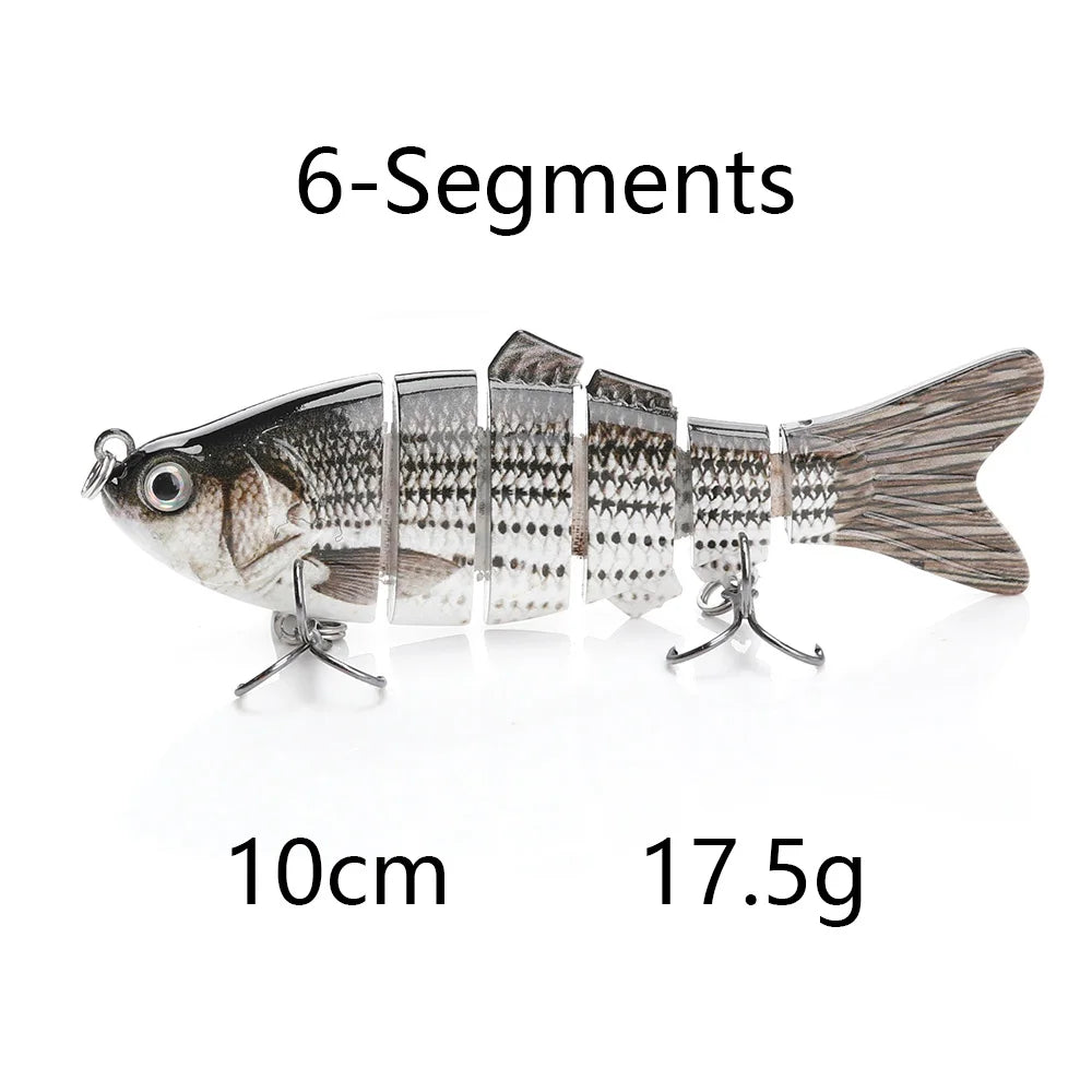 Hoge swimbait 8–10 cm - Langzaam Zinkend