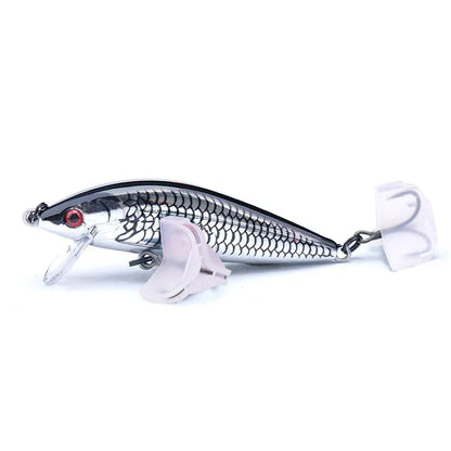 Sinking plug 7 cm and 10 grams, max 1.5 m deep - good for smaller predatory fish!