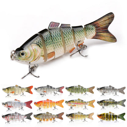 Hoge swimbait 8–10 cm - Langzaam Zinkend