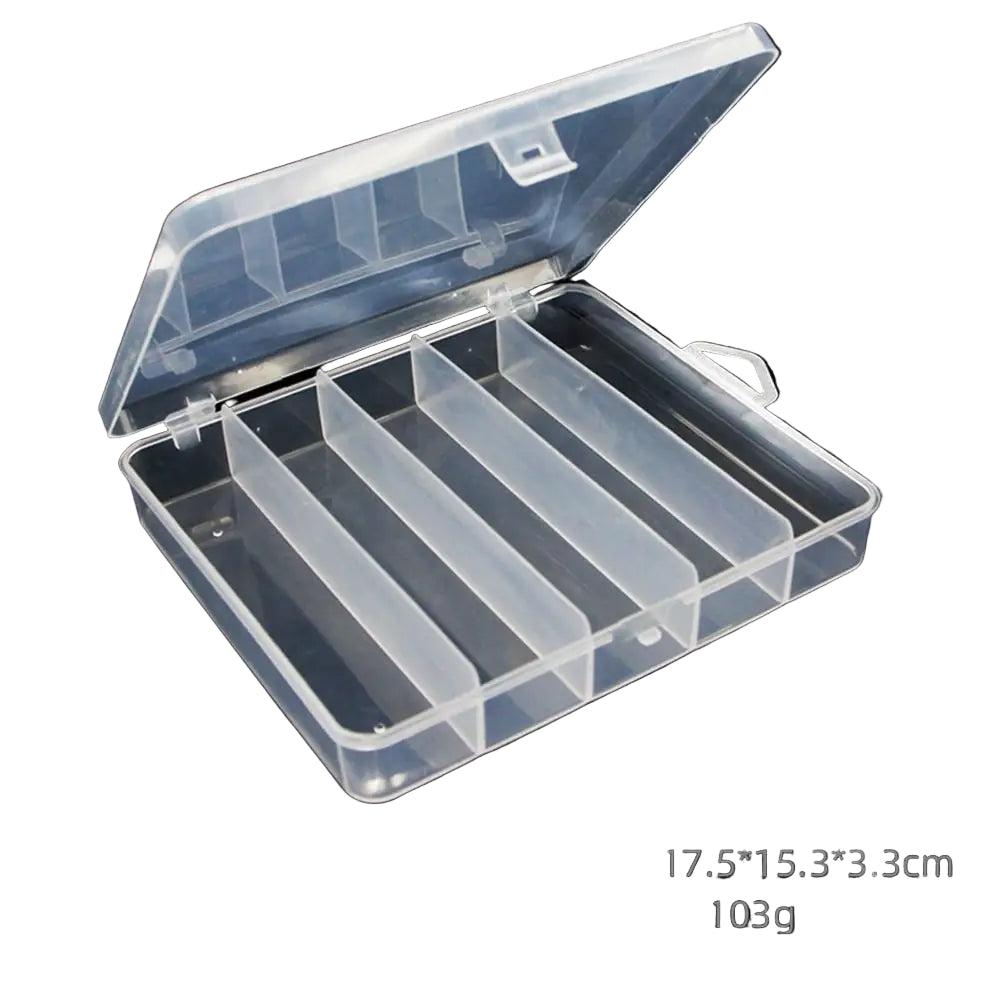 Kleine plastic opberg doosjes, verschillende maten!