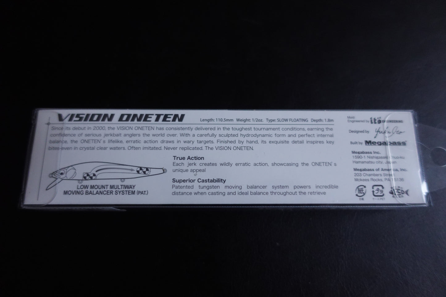 Megabass Vision Oneten