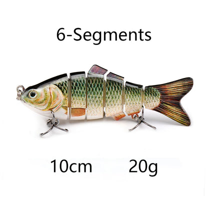 Hoge swimbait 8–10 cm - Langzaam Zinkend