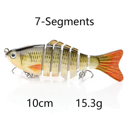 Hoge swimbait 8–10 cm - Langzaam Zinkend