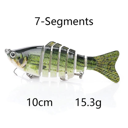 Hoge swimbait 8–10 cm - Langzaam Zinkend