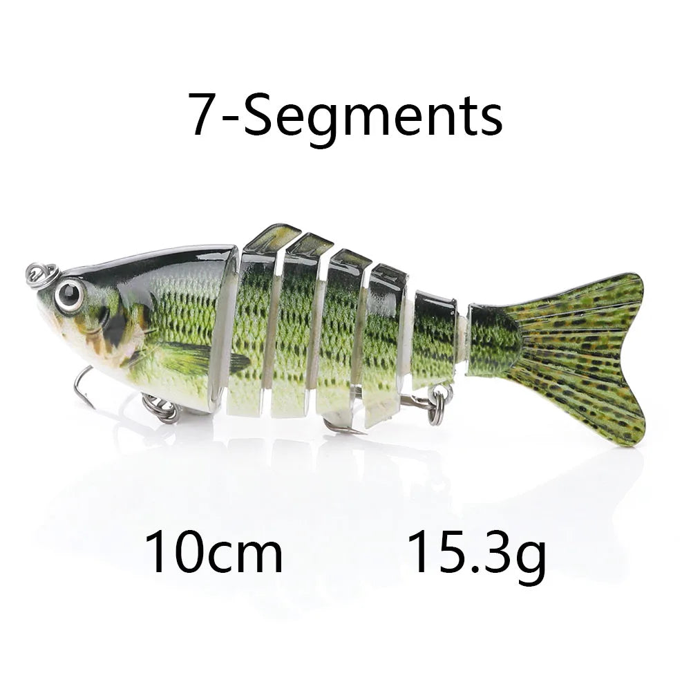 Hoge swimbait 8–10 cm - Langzaam Zinkend
