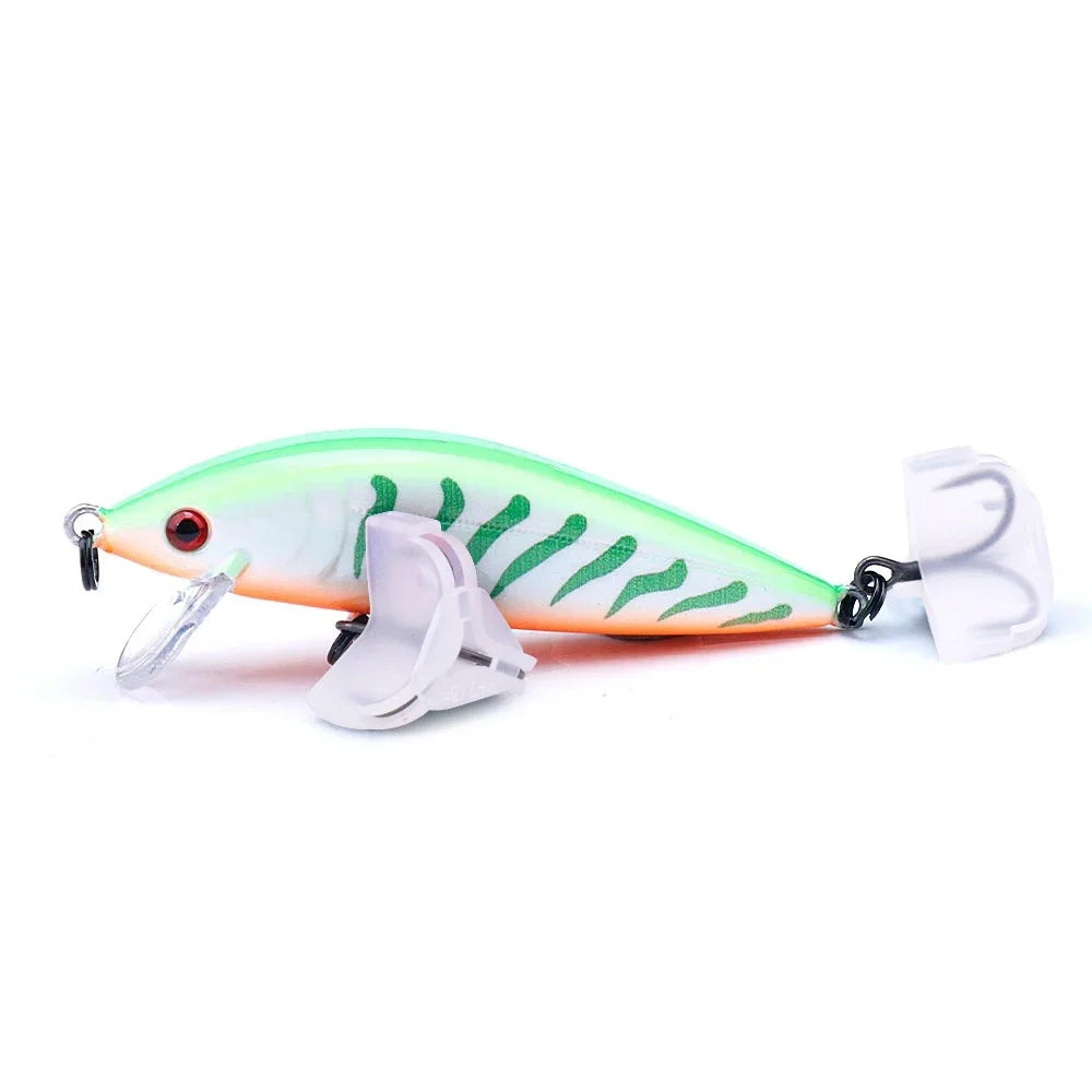 Sinking plug 7 cm and 10 grams, max 1.5 m deep - good for smaller predatory fish!