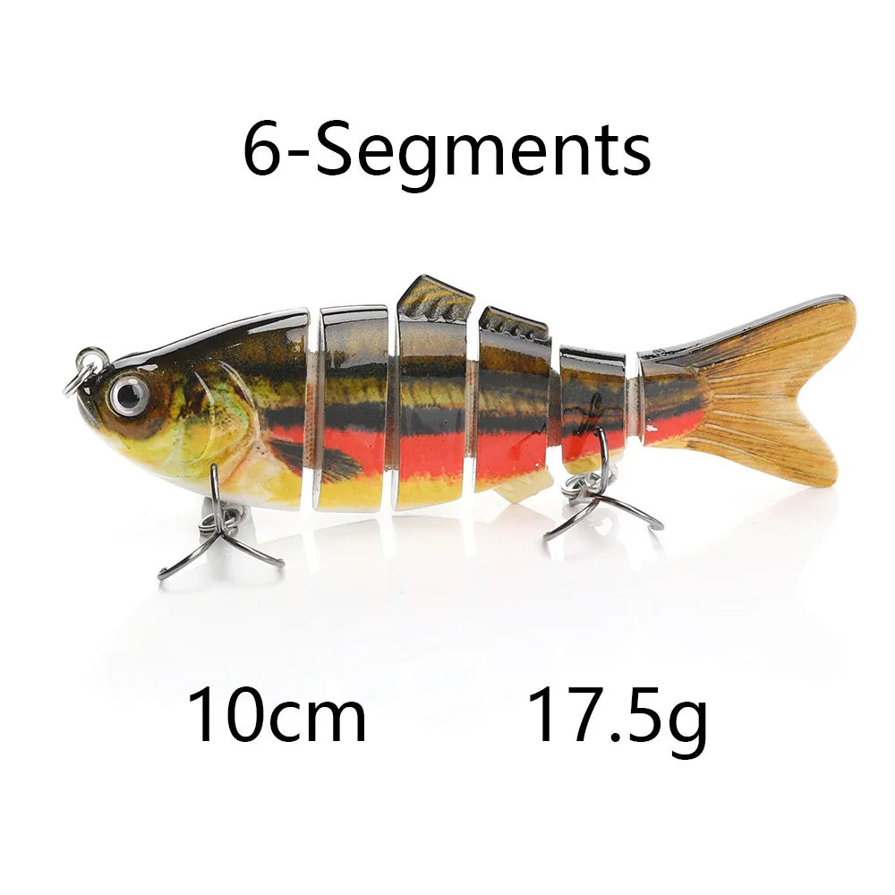 Hoge swimbait 8–10 cm - Langzaam Zinkend