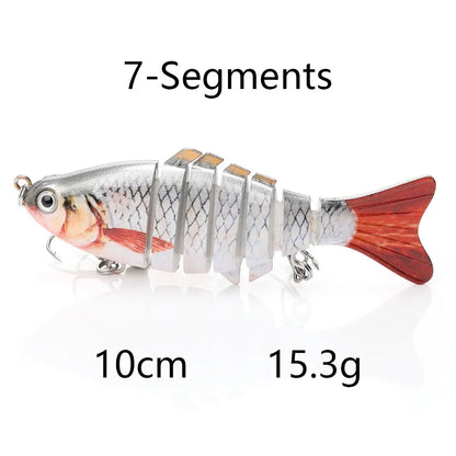 Hoge swimbait 8–10 cm - Langzaam Zinkend